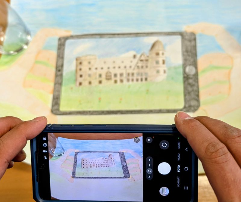 Zeichne die Wewelsburg